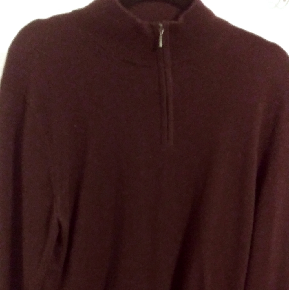 Charles Tyrwhitt Quarter Zip Cashmere Sweater